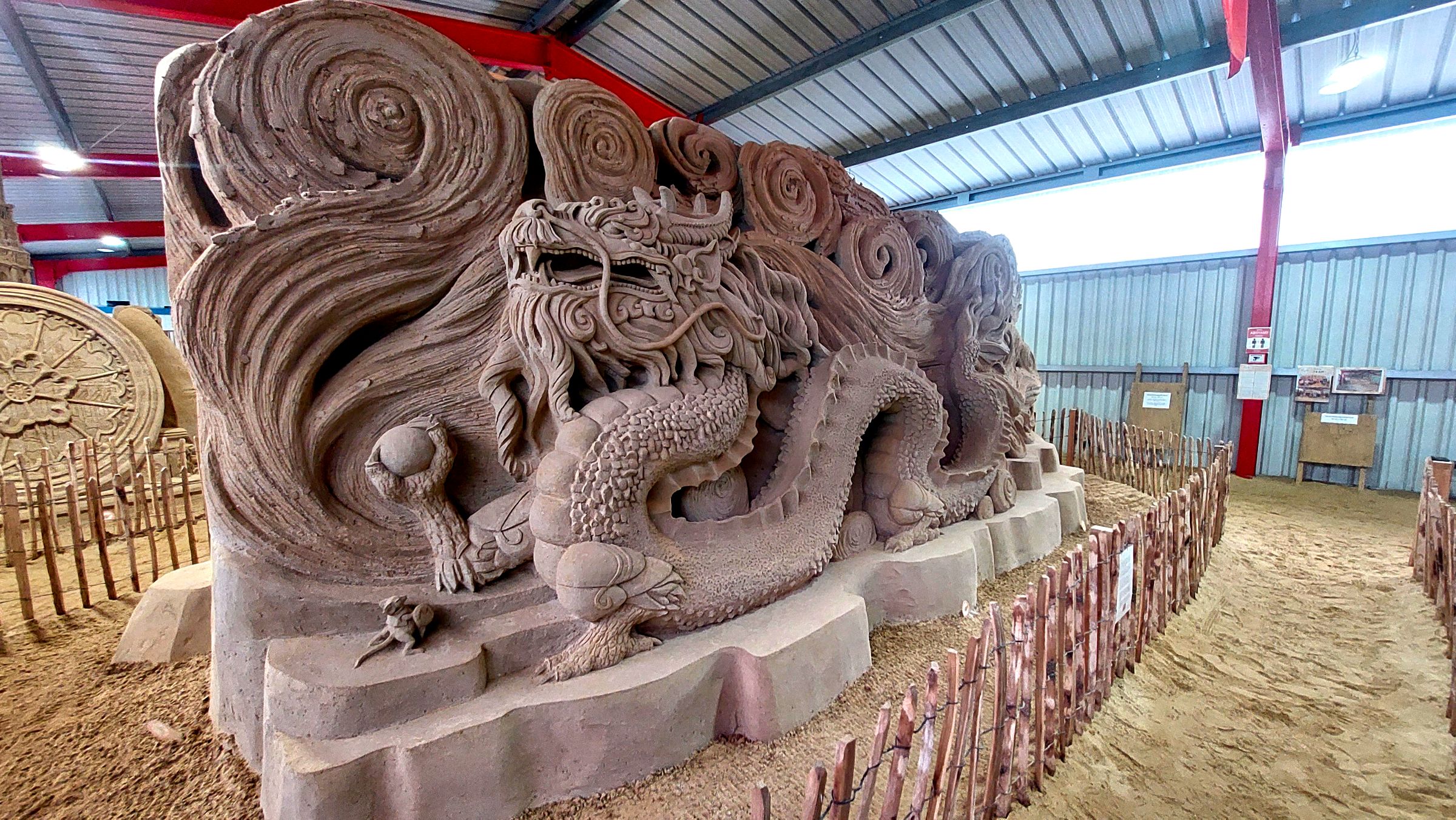 Sandskulpturen Ausstellung Welt aus Sand Trassenheide Usedom